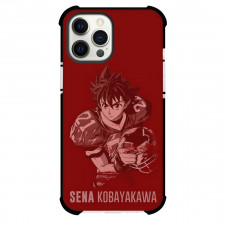 Eyeshield 21 Sena Kobayakawa Case For iPhone Samsung Galaxy Pixel OnePlus Vivo Xiaomi Asus Sony Motorola Nokia - Sena Kobayakawa Wallpaper Art Red Background