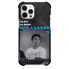 F1 Formula One Alexander Albon Case For iPhone Samsung Galaxy Pixel OnePlus Vivo Xiaomi Asus Sony Motorola Nokia - Vintage Grayscale Art