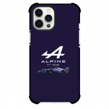 F1 Formula One Team Alpine Case For iPhone Samsung Galaxy Pixel OnePlus Vivo Xiaomi Asus Sony Motorola Nokia - Minimalist Logo Poster