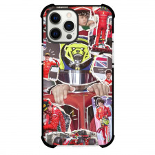 F1 Formula One Oliver Bearman Case For iPhone Samsung Galaxy Pixel OnePlus Vivo Xiaomi Asus Sony Motorola Nokia - Drawing Photo Collage