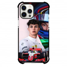 F1 Formula One Oliver Bearman Case For iPhone Samsung Galaxy Pixel OnePlus Vivo Xiaomi Asus Sony Motorola Nokia - Minimalist Collage Poster