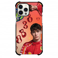 F1 Formula One Oliver Bearman Case For iPhone Samsung Galaxy Pixel OnePlus Vivo Xiaomi Asus Sony Motorola Nokia - Red Liquid Metallic Poster