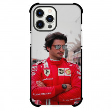 F1 Formula One Carlos Sainz Case For iPhone Samsung Galaxy Pixel OnePlus Vivo Xiaomi Asus Sony Motorola Nokia - Crossed Arms Portrait
