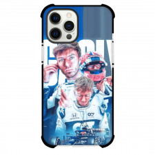 F1 Formula One Pierre Gasly Case For iPhone Samsung Galaxy Pixel OnePlus Vivo Xiaomi Asus Sony Motorola Nokia - Bright Blue Poster