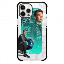 F1 Formula One George Russell Case For iPhone Samsung Galaxy Pixel OnePlus Vivo Xiaomi Asus Sony Motorola Nokia - Signature Poster