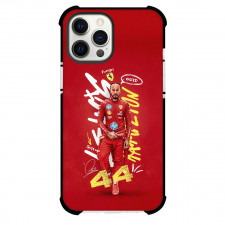 F1 Formula One Lewis Hamilton Phone Case For iPhone Samsung Galaxy Pixel OnePlus Vivo Xiaomi Asus Sony Motorola Nokia - Lewis Hamilton 44 Standing In Ferrari Red Poster