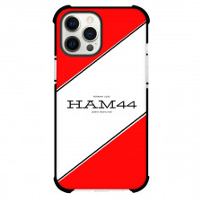 F1 Formula One Lewis Hamilton Phone Case For iPhone Samsung Galaxy Pixel OnePlus Vivo Xiaomi Asus Sony Motorola Nokia - Lewis Hamilton HAM 44 Ferrari 2025 Poster Red And White Background