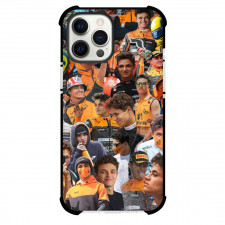 F1 Formula One Lando Norris Case For iPhone Samsung Galaxy Pixel OnePlus Vivo Xiaomi Asus Sony Motorola Nokia - Orange Fit Collage Art