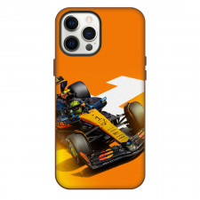 F1 Formula One Lando Norris Phone Case For iPhone Samsung Galaxy Pixel OnePlus Vivo Xiaomi Asus Sony Motorola Nokia - Race Car Orange Poster