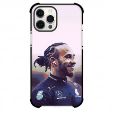 F1 Formula One Lewis Hamilton Phone Case For iPhone Samsung Galaxy Pixel OnePlus Vivo Xiaomi Asus Sony Motorola Nokia - Lewis Hamilton Pop Art On White Background
