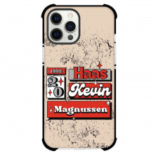 F1 Formula One Kevin Magnussen Case For iPhone Samsung Galaxy Pixel OnePlus Vivo Xiaomi Asus Sony Motorola Nokia - Aesthetic Text Frame