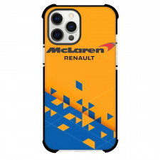 F1 Formula One Team Mc Laren Case For iPhone Samsung Galaxy Pixel OnePlus Vivo Xiaomi Asus Sony Motorola Nokia - Geometric Shapes Poster