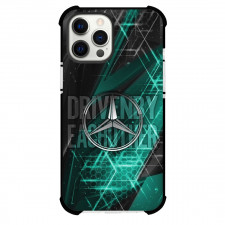 F1 Formula One Team Mercedes Benz Case For iPhone Samsung Galaxy Pixel OnePlus Vivo Xiaomi Asus Sony Motorola Nokia - Logo Art Cyberspace Background