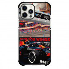 F1 Formula One Team Red Bull Racing Case For iPhone Samsung Galaxy Pixel OnePlus Vivo Xiaomi Asus Sony Motorola Nokia - Pop Art Crowd Background