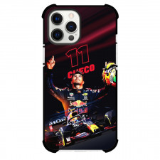 F1 Formula One Sergio Perez Case For iPhone Samsung Galaxy Pixel OnePlus Vivo Xiaomi Asus Sony Motorola Nokia - Looking Up Pop Art