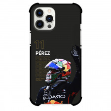 F1 Formula One Sergio Perez Phone Case For iPhone Samsung Galaxy Pixel OnePlus Vivo Xiaomi Asus Sony Motorola Nokia - Sergio Perez 11 Side Portrait With Racing Suit