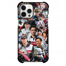 F1 Formula One Zhou Guanyu Case For iPhone Samsung Galaxy Pixel OnePlus Vivo Xiaomi Asus Sony Motorola Nokia - Collage Art