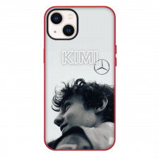F1 Formula One Andrea Kimi Antonelli Phone Case For iPhone Samsung Galaxy Pixel OnePlus Vivo Xiaomi Asus Sony Motorola Nokia - Andrea Kimi Antonelli Standing Back Grayscale Poster