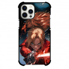Fullmetal Alchemist Edward Elric Phone Case For iPhone Samsung Galaxy Pixel OnePlus Vivo Xiaomi Asus Sony Motorola Nokia - Edward Elric is Swings the Sword