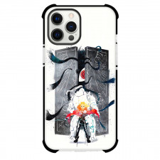 Fullmetal Alchemist Edward Elric & Alphonse Elric Phone Case For iPhone Samsung Galaxy Pixel OnePlus Vivo Xiaomi Asus Sony Motorola Nokia - Alph Stand behind the Edward