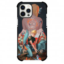 Fullmetal Alchemist Riza Hawkeye Phone Case For iPhone Samsung Galaxy Pixel OnePlus Vivo Xiaomi Asus Sony Motorola Nokia - Riza Hawkeye Sit Down on Knees Gun in Hands