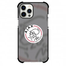 AFC Ajax Phone Case For iPhone Samsung Galaxy Pixel OnePlus Vivo Xiaomi Asus Sony Motorola Nokia - Ajax Logo Zoomed Background
