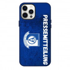 Altglienicke Football Club Phone Case For iPhone Samsung Galaxy Pixel OnePlus Vivo Xiaomi Asus Sony Motorola Nokia - Logo In Blue Grunge Background