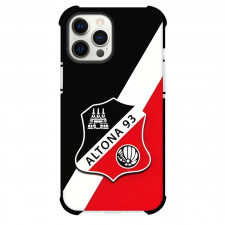 Altona 93 Football Club Phone Case For iPhone Samsung Galaxy Pixel OnePlus Vivo Xiaomi Asus Sony Motorola Nokia - Logo In Black White And Red Background