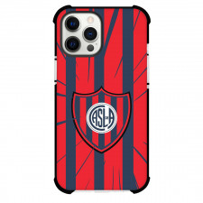 Club Atletico San Lorenzo de Almagro Phone Case For iPhone Samsung Galaxy Pixel OnePlus Vivo Xiaomi Asus Sony Motorola Nokia - Club Atletico San Lorenzo de Almagro Logo Color Effect Background