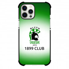 Blyth Spartans Association Football Club Phone Case For iPhone Samsung Galaxy Pixel OnePlus Vivo Xiaomi Asus Sony Motorola Nokia - Blyth Spartans Association Football Club with Logo Light Fade Green Effect