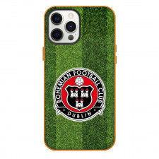 Bohemians FC Phone Case For iPhone Samsung Galaxy Pixel OnePlus Vivo Xiaomi Asus Sony Motorola Nokia - Logo In Grass Background