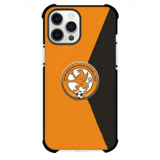 Rugby Borough Football Club Phone Case For iPhone Samsung Galaxy Pixel OnePlus Vivo Xiaomi Asus Sony Motorola Nokia - Rugby Borough Football Club with Logo Diagonal Split Orange Effect