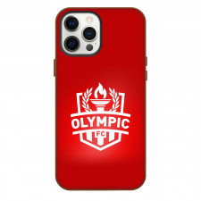 Brisbane Olympic Football Club Phone Case For iPhone Samsung Galaxy Pixel OnePlus Vivo Xiaomi Asus Sony Motorola Nokia - Logo In Red Background