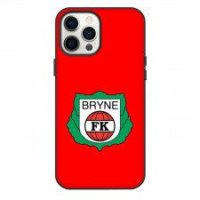 Bryne FK Phone Case For iPhone Samsung Galaxy Pixel OnePlus Vivo Xiaomi Asus Sony Motorola Nokia - Logo In Red Background