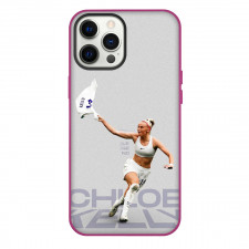Chloe Kelly Phone Case For iPhone Samsung Galaxy Pixel OnePlus Vivo Xiaomi Asus Sony Motorola Nokia - Chloe Kelly Legend Running And Showing Her Jersey On Gray Background