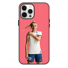 Chloe Kelly Phone Case For iPhone Samsung Galaxy Pixel OnePlus Vivo Xiaomi Asus Sony Motorola Nokia - Chloe Kelly Wearing New Kit And Standing On Pink Background