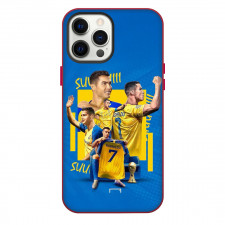 Cristiano Ronaldo Phone Case For iPhone Samsung Galaxy Pixel OnePlus Vivo Xiaomi Asus Sony Motorola Nokia - Cristiano Ronaldo 7 Showing Al-Nassr FC Jersey Poster