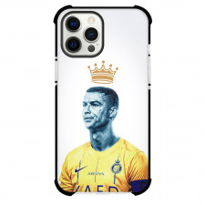 Cristiano Ronaldo Phone Case For iPhone Samsung Galaxy Pixel OnePlus Vivo Xiaomi Asus Sony Motorola Nokia - Cristiano Ronaldo Al-Nassr FC King Poster