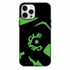 Cercle Brugge Phone Case For iPhone Samsung Galaxy Pixel OnePlus Vivo Xiaomi Asus Sony Motorola Nokia - Logo Green And Black Abstract Background Football Club