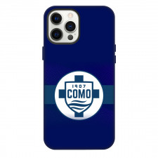 Como 1907 Phone Case For iPhone Samsung Galaxy Pixel OnePlus Vivo Xiaomi Asus Sony Motorola Nokia - Logo In Blue Abstract Background