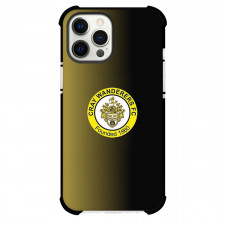 Cray Wanderers Football Club Phone Case For iPhone Samsung Galaxy Pixel OnePlus Vivo Xiaomi Asus Sony Motorola Nokia - Cray Wanderers Football Club Logo with Gradient Stripe Black & Gold Effect