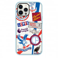 Crystal Palace F.C Phone Case For iPhone And Samsung Galaxy Devices - Crystal Palace F.C Mania Collage Logo