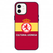 Cultural Leonesa Phone Case For iPhone Samsung Galaxy Pixel OnePlus Vivo Xiaomi Asus Sony Motorola Nokia - Cultural Leonesa Logo On Yellow Red Background Football Club
