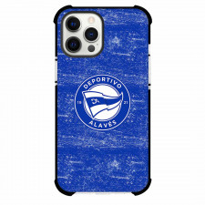 Deportivo Alaves Phone Case For iPhone Samsung Galaxy Pixel OnePlus Vivo Xiaomi Asus Sony Motorola Nokia - Deportivo Alaves Logo On Blue Grunge Background Football Club