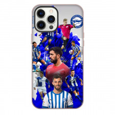 Deportivo Alaves Phone Case For iPhone Samsung Galaxy Pixel OnePlus Vivo Xiaomi Asus Sony Motorola Nokia - Deportivo Alaves Players Graphic Art On Blue Gray Background Football Club