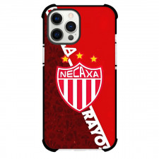 Impulsora del Deportivo Necaxa S.A. de C.V. Phone Case For iPhone Samsung Galaxy Pixel OnePlus Vivo Xiaomi Asus Sony Motorola Nokia - Impulsora del Deportivo Necaxa S.A. de C.V. Logo with Diagonal Stripe Red Effect