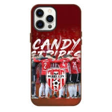 Derry City FC Phone Case For iPhone Samsung Galaxy Pixel OnePlus Vivo Xiaomi Asus Sony Motorola Nokia - Logo In Team Poster