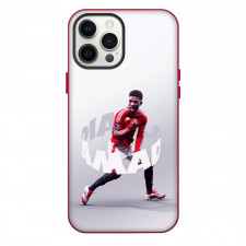 Amad Diallo Phone Case For iPhone Samsung Galaxy Pixel OnePlus Vivo Xiaomi Asus Sony Motorola Nokia - Amad Diallo Celebrating On Gray Background