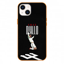 Amad Diallo Phone Case For iPhone Samsung Galaxy Pixel OnePlus Vivo Xiaomi Asus Sony Motorola Nokia - Amad Diallo Manchester United Jumping On Black Background