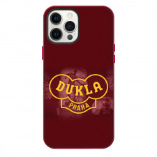 FK Dukla Prague Phone Case For iPhone Samsung Galaxy Pixel OnePlus Vivo Xiaomi Asus Sony Motorola Nokia - Logo Trophy In Red Background